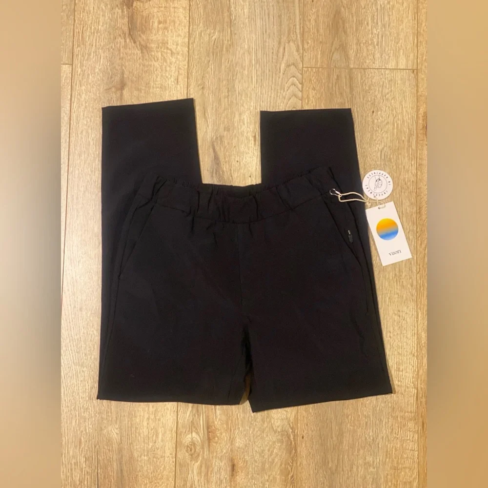 NWT Vuori Wayfarer Pants Tapered Women’s X- Small MSRP $98 Black - Picture 2 of 11